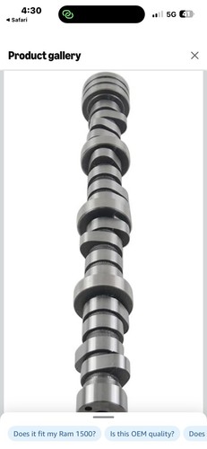 Engine camshaft for 2003 2008 - for, 2003-